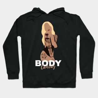 Body canvas tattoo Hoodie